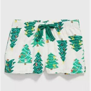 Old Navy Christmas Tree Pajama Shorts Women's Size 2X NWt